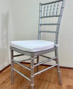 silver Chiavari chairs