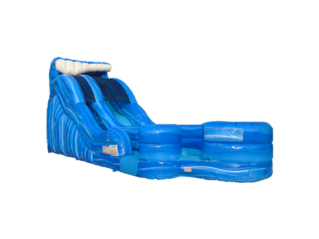 18' Blue Crush Water Slide