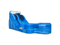 18' Blue Crush Water Slide