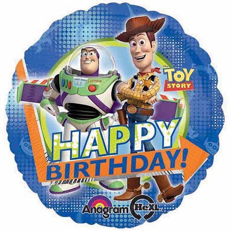 Toy Story Happy Birthday  Mylar Balloon