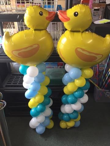 Duck  Balloon Centerpieces
