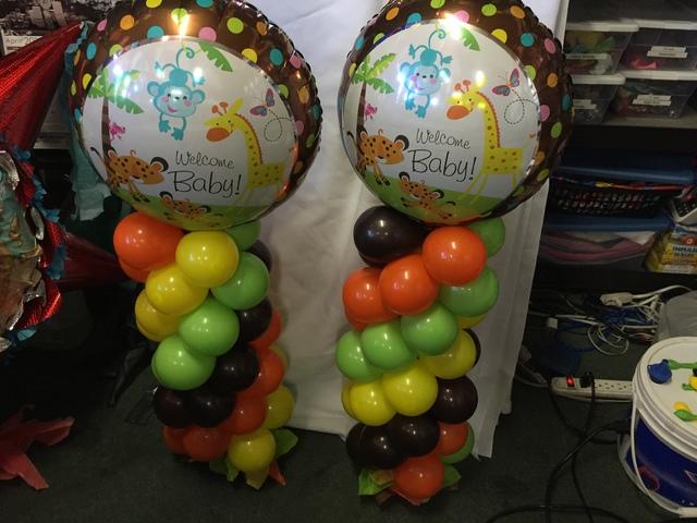 Safari Balloon Centerpieces