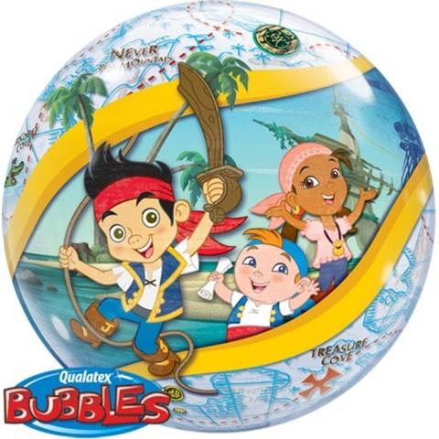 Jake & the Neverland Pirates  Clear Bubble Balloon