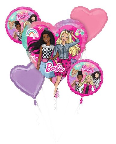 Barbie  Mylar Balloon Bouquet