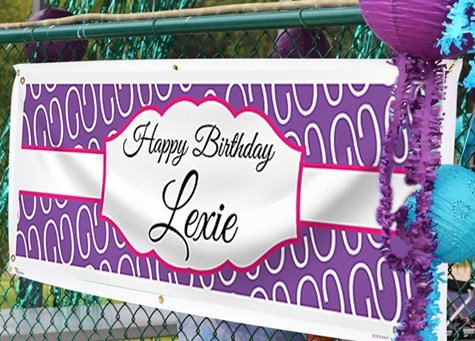 personalized banner
