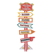 Carnival Directional Sign