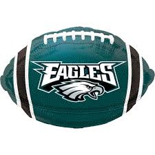 Eagles Football Mylar balloon