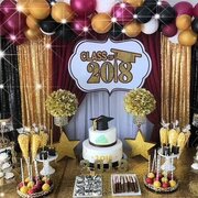 Graduation dessert table 