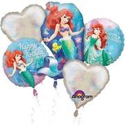The Little Mermaid  Mylar Balloon Bouquet