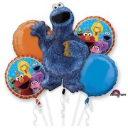 Cookie Monster Balloon Bouquet