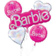 Malibu Beach Barbie  Mylar Balloon Bouquet