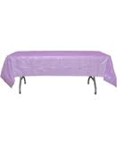 Lavender  Plastic  Table Cover