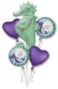 Mermaid Mylar Balloon Bouquet
