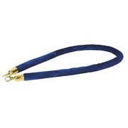 navy blue velvet rope gold hooks