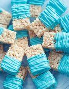 chocolate dipped rice crispies