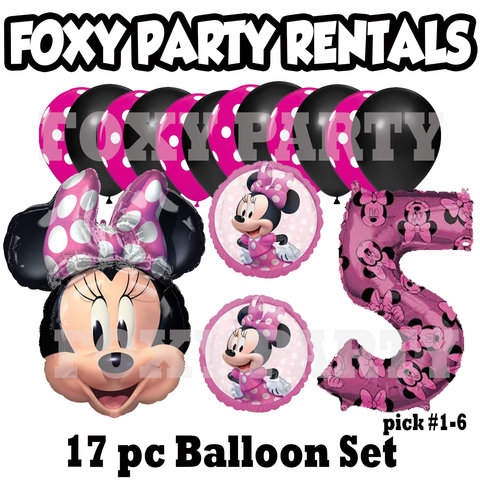 Minnie Mouse Forever ultimate Mylar Bouquet
