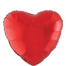 red heart mylar