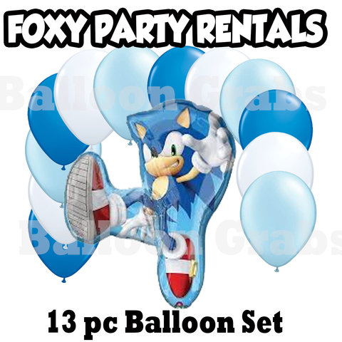 Sonic the Hedgehog Balloon bouquet 