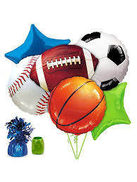 Sports Themed Balloons