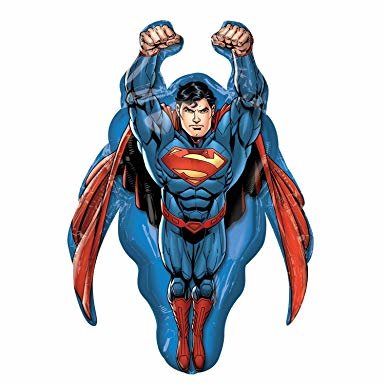 Superman supershape Mylar Balloon