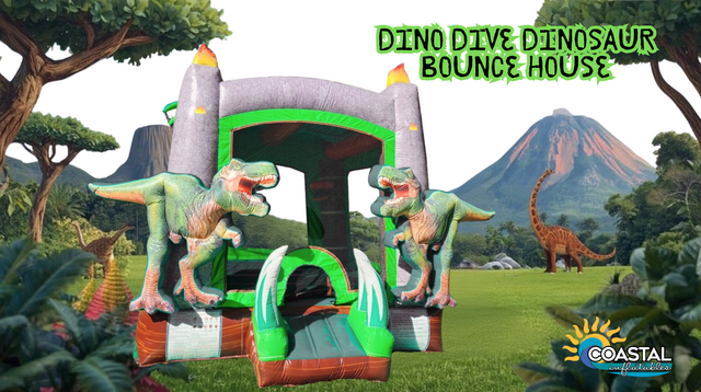 Dino Dive Dinosaur Bounce House Dino Dive Dinosaur Bounce House