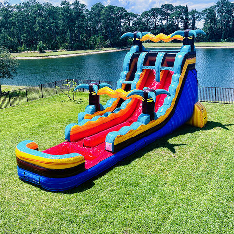 20ft Tropic Shock Water Slide