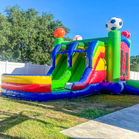 sports combo bouncy castle 
