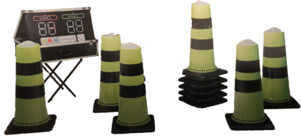 Interactive Play System! Cone Challenge Interactive Play System! Cone Challenge
