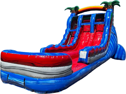 Baha Blast Dual Lane Inflatable Water Slide Baha Blast Dual Lane Inflatable Water Slide