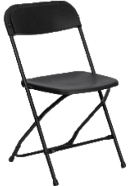 Black Folding Chair Black Folding Chair