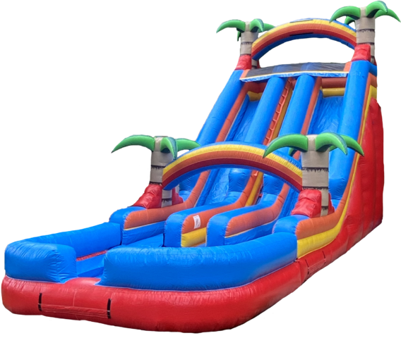 Blazin Dual Lane Slide Wet Blazin Dual Lane Slide Wet