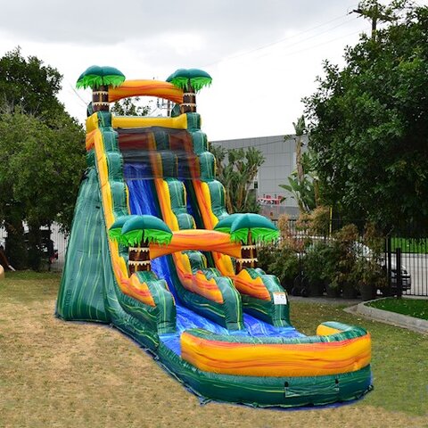 19' Tropical Palms Water Slide 19' Tropical Palms Water Slide