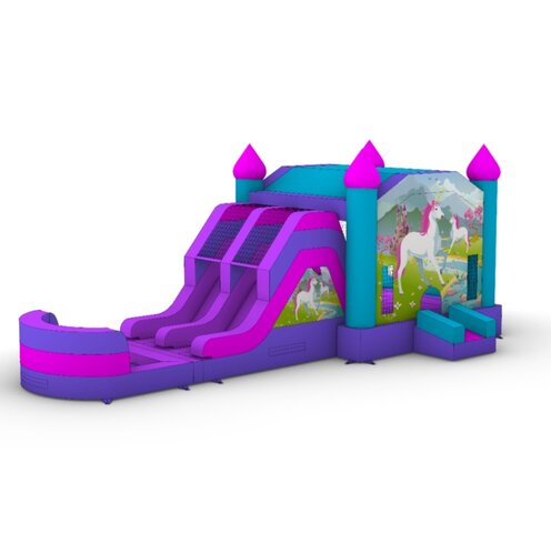 Unicorn Bounce House Slide Unicorn Bounce House Slide