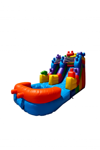 12ft Building Brick Waterslide 12ft Building Brick Waterslide