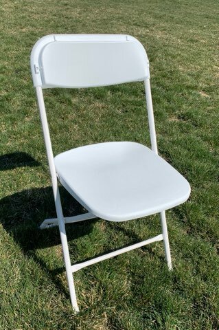 Basic White Folding chair