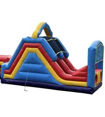 20ft dual lane dry slide