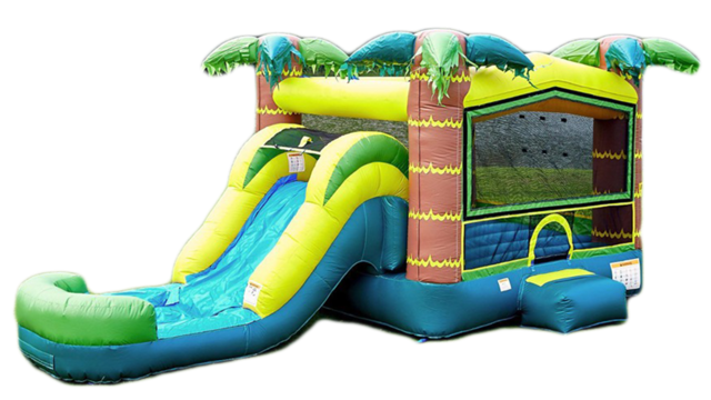 Tropical Slide With A Hoop! Tropical Slide With A Hoop!