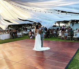Dark Maple Dance Floor (21’ x 21’)