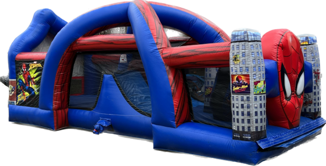 SpiderMan 25 Ft Obstacle Course 