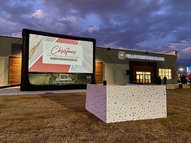 24ft AIRSCREEN Outdoor Movie Package 1 24ft AIRSCREEN Outdoor Movie Package 1