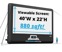 40' x 22' AIRSCREEN Outdoor Movie Package