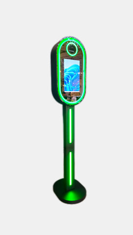 Large Oval Mirror Photo Booth w/ Prints Large Oval Mirror Photo Booth w/ Prints