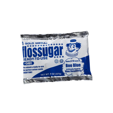 Boo Blue Flossugar (8 oz) Boo Blue Flossugar (8 oz)