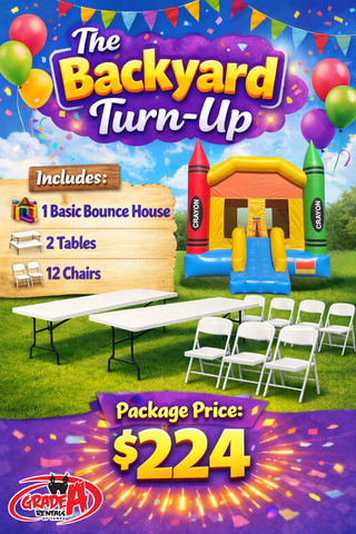 Backyard Turn-Up Package Backyard Turn-Up Package