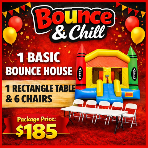 Bounce and Chill Package Bounce and Chill Package