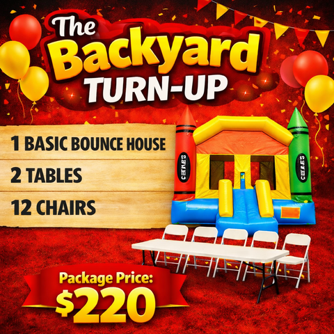 Backyard Turn-Up Package Backyard Turn-Up Package