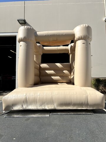Exclusive 10’x 10’ Beige Toddler Bounce House