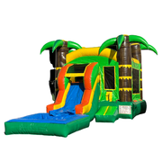 BRAND NEW!!! Tropical Vibe Castle- Waterslide 