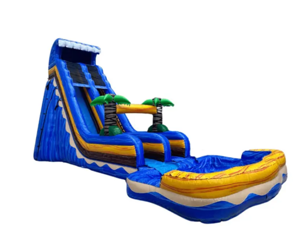 18ft Blue Wave Slide 18ft Blue Wave Slide