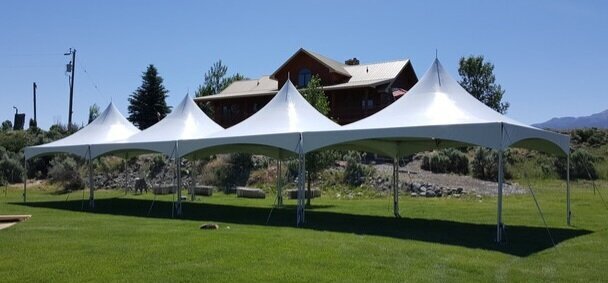 20 x 80 High Peak Frame Tent Rental in Grand Rapids 20 x 80 High Peak Frame Tent Rental in Grand Rapids